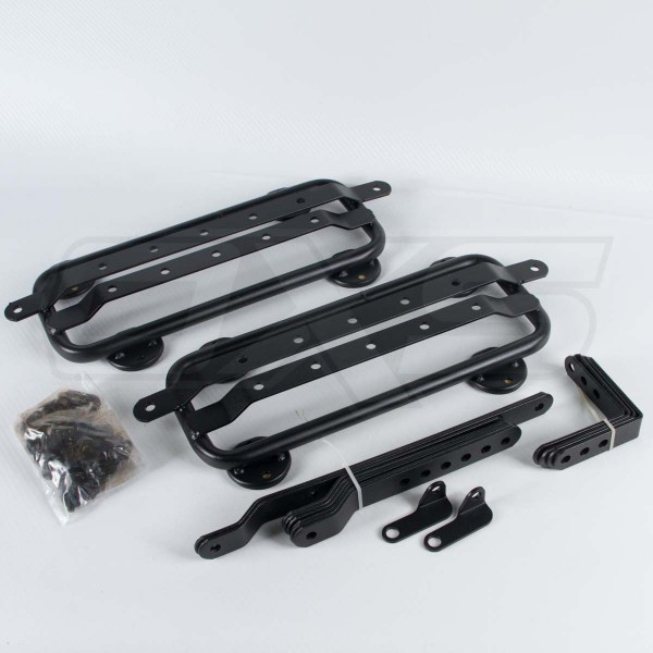 Maletas laterales moto 4rs v35 con luz led 44litros - Imagen 3