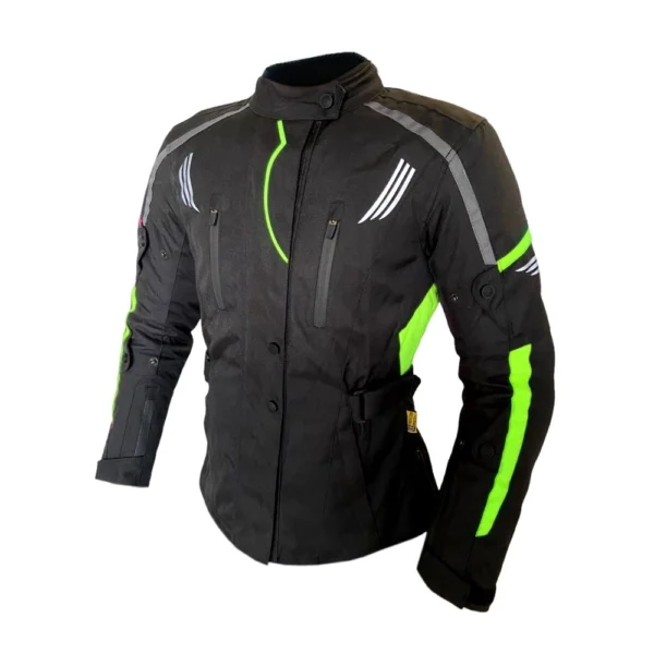 CHAQUETA VITESE DISCOVERY MUJER NEGRA AMARILLA - Imagen 2