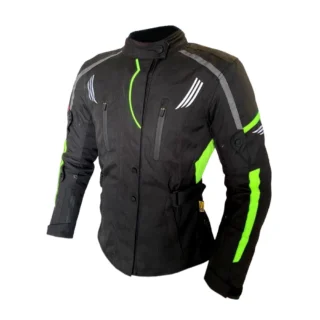 CHAQUETA VITESE DISCOVERY MUJER NEGRA AMARILLA