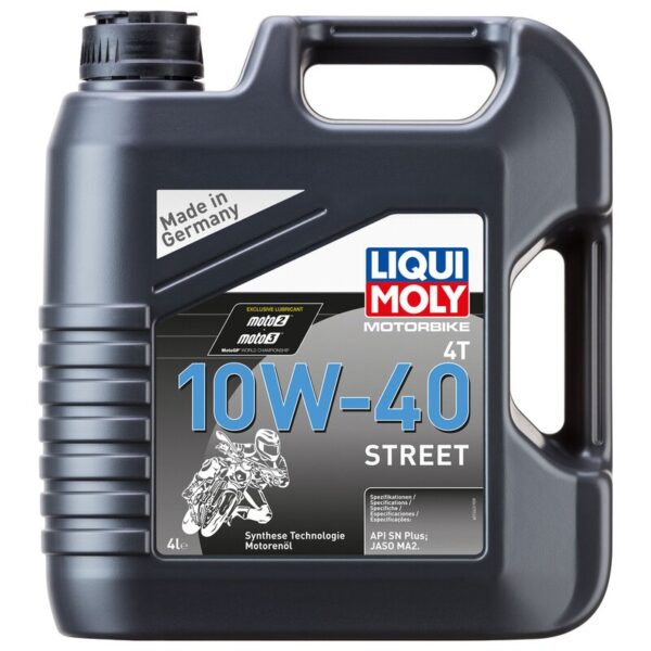 ACEITE LIQUIMOLY 10/40 STREET 4L  (4T)