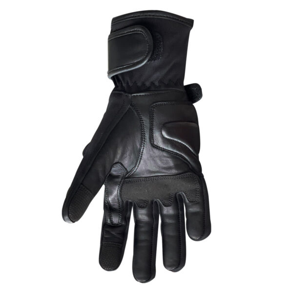 Guantes Moto Armad Gear Reya Lady mujer Touch Cuero Invierno - Imagen 2